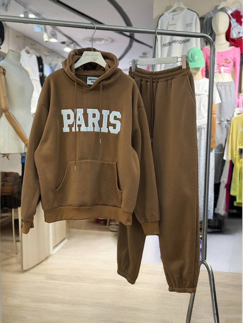 Winter Hoodie And Trousers Sets